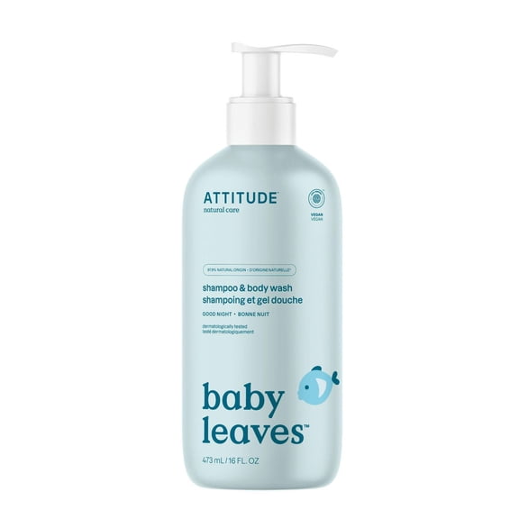 ATTITUDE baby leaves, Shampoo & Body Wash, Good Night