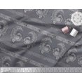 thumbnail image 3 of Soimoi Cotton Voile Fabric Peacock Block Decor Fabric Printed Yard 56 Inch Wide, 3 of 3