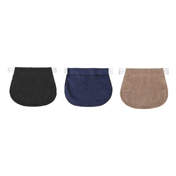 TISHITA Rallonge de Pantalon Bande de Taille Kaki Noir Marine Kaki