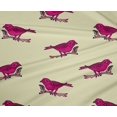 thumbnail image 4 of oneOone Polyester Lycra Fabric Branch & Bird Block Print Fabric BTY 56 Inch Wide, 4 of 4