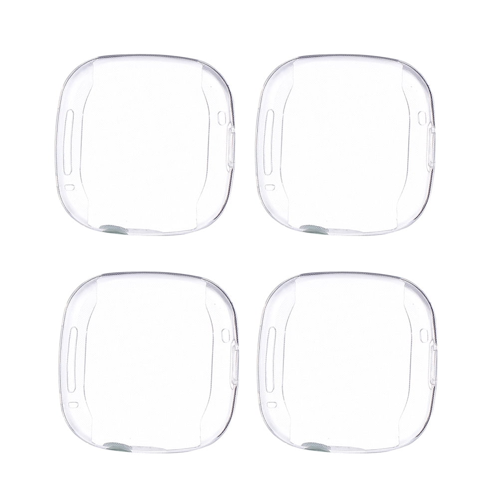 4 Pcs Protecteurs de Montre Intelligente Anti-Rayures Coques de Montre Compatibles pour Versa3