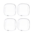 thumbnail image 1 of 4 Pcs Protecteurs de Montre Intelligente Anti-Rayures Coques de Montre Compatibles pour Versa3, 1 of 8