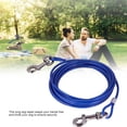 thumbnail image 3 of Dog Lead Rope,Long Steel Wire Dog Steel Cable Dog Leash Steel Wire Dog Leash Effortless Installation, 3 of 9