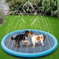 thumbnail image 2 of Tapis d'Éclaboussures pour Chien - Piscine Gonflable, 2 of 7