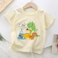thumbnail image 1 of TopLLC Chemisiers et Chemises à Manches Courtes à Col Rond T-shirts Imprimés à Manches Courtes pour Hommes et Femmes Haut en Coton pour Enfants, 1 of 3