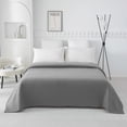 thumbnail image 1 of Mainstays Microfleece Blanket Gray DQ, 1 of 8