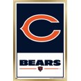 thumbnail image 1 of NFL Chicago Bears - Logo 21 Wall Poster, 22.375" x 34" Framed, 1 of 4