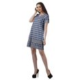 thumbnail image 3 of Moomaya Tenues d'Été Coton Flex Imprimées Robes Courtes pour Femmes Tenue Décontractée, 3 of 4
