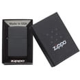 thumbnail image 2 of Zippo Noir Mat (218), 2 of 3