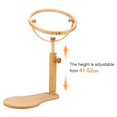 thumbnail image 2 of Rdeghly Embroidery Stand Hoop Wood Embroidery & Cross Stitch Hoop Ring Frame Adjustable Sewing Tools, Stitch Hoop, Embroidery Stand Hoop, 2 of 8