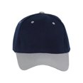 thumbnail image 2 of Two-Tone   Adjustable Baseball Cap, Navy Silver, 2 of 2