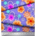 thumbnail image 3 of Soimoi Moss Georgette Fabric Artistic Floral Print Sewing Fabric Yard 42 Inch Wide, 3 of 3