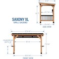 thumbnail image 3 of Backyard Discovery Pavillon de jardin Saxony XL, 3 of 16