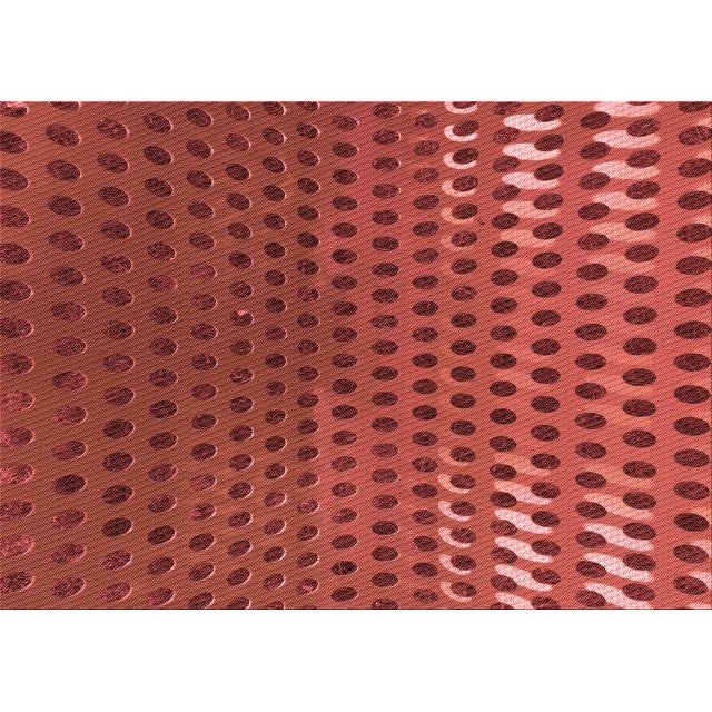 Ahgly Company Tapis d'Intérieur Lavables en Machine Rectangle Rouge Pamplemousse Transitionnel, 7' x 9'