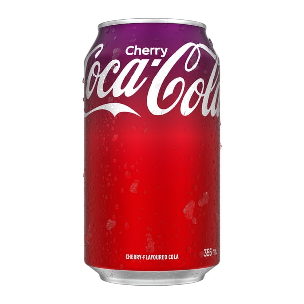 Coca-Cola Cherry Cans, 355mL, 12 Pack - Walmart.ca