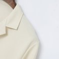 thumbnail image 4 of RXIRUCGD Haut Décontracté à Manches Longues pour Hommes, Col à Revers, Khaki, Taille : 2TG, 4 of 9