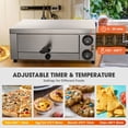 thumbnail image 3 of WeChef Countertop Pizza Oven Electric Pizza Maker 1300W for 12" Pizza Commercial, 3 of 9