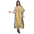 thumbnail image 3 of Moomaya Caftan pour Femmes Grande Taille Tenue d'Été Sortie de Plage Kimono Robe Caftan, 3 of 6
