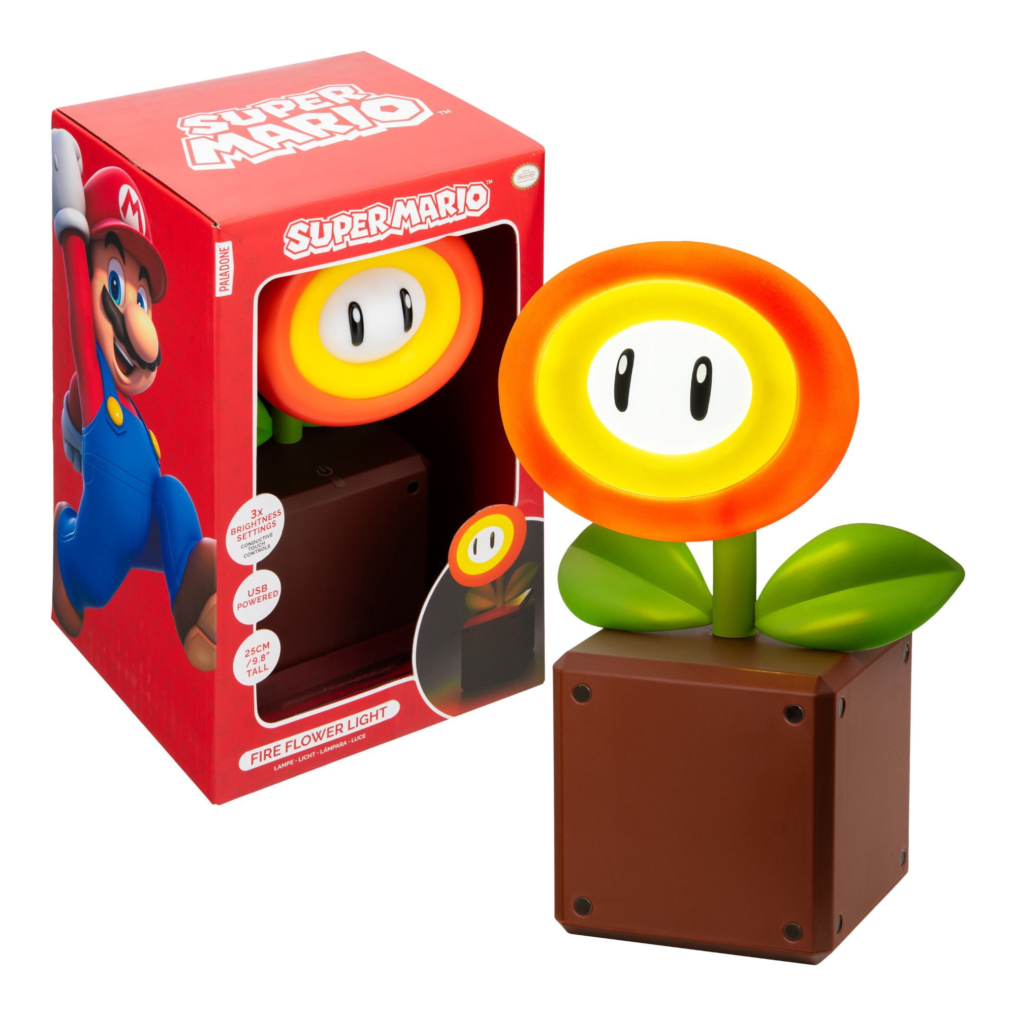 Super Mario ライト 3種セット Super Mario Bros. Fire Flower Lamp - Walmart.ca