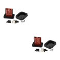 thumbnail image 4 of Decodeary Black Bracket Panel Cover Plug Plug For Plug Panel Cover Plug 2Set, 4 of 6