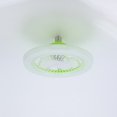 thumbnail image 3 of E27 Ceiling Fan With Lights Enclosed Low Fan Light Ceiling Light With Fan Hidden Fan Delier Gimbal Lamp Three Color Dimming, 3 of 4