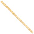 thumbnail image 1 of 10K Yellow Gold 6.0mm NUGGET Bracelet, 1 of 2