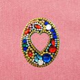 thumbnail image 3 of Porte-clés de Noël 26 Lettres Pendentif Strass, 3 of 8