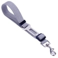 thumbnail image 1 of Ceinture Réglable pour Animal de Compagnie, Ceinture de Limitation, Sangle de Harnais pour Animal de Compagnie, Sangle de Voyage pour Animal de Compagnie, Laisse, Accessoires pour Véhicule, Gris, 1 of 6