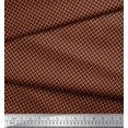 thumbnail image 2 of Soimoi Velvet Fabric Herringbone Small Printed Fabric 1 Yard 58 Inch Wide, 2 of 3