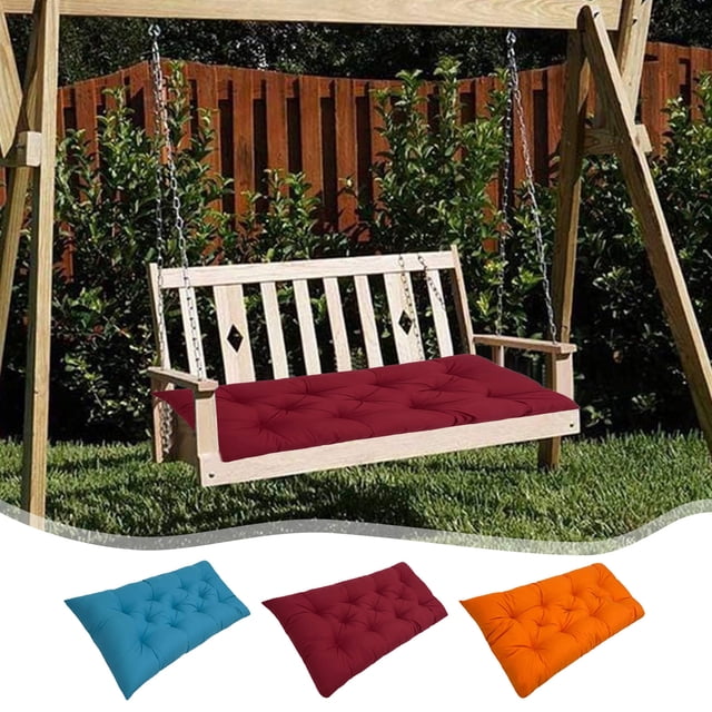 Coussin de Remplacement pour Patio pour Meubles d'Extérieur - Coussin d'Assise en Polyester Imperméable et Épais pour Chaise, Causeuse Ou Balançoire de Porche
