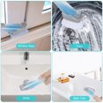 thumbnail image 4 of Dish Brush with Soap Dispenser Kitchen Brush Heavy Duty Non Scratch & Replaceable Sponge Head Dishwand Refill with Handle, Clean Scrub Sponge Brush for Kitchen, Bathroom, Dish Pots Cleaning, 4 of 5