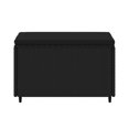 thumbnail image 2 of vidaXL Garden Footrests with Cushions 2 pcs Black Poly Rattan, 2 of 5