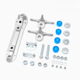 thumbnail image 2 of Double-row roller skates four-wheel skates aluminum alloy base roller skate accessories rollerskatingbracket, 2 of 3
