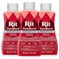 thumbnail image 3 of RIT Dyemore Liquid Dye for Synthetic Fibers, Red, 207 mL (7 oz), 3 of 5