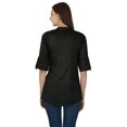 thumbnail image 4 of Robe Tunique Décontractée Boho pour Femmes, Vêtement en Coton, Robe d'Été, 4 of 4