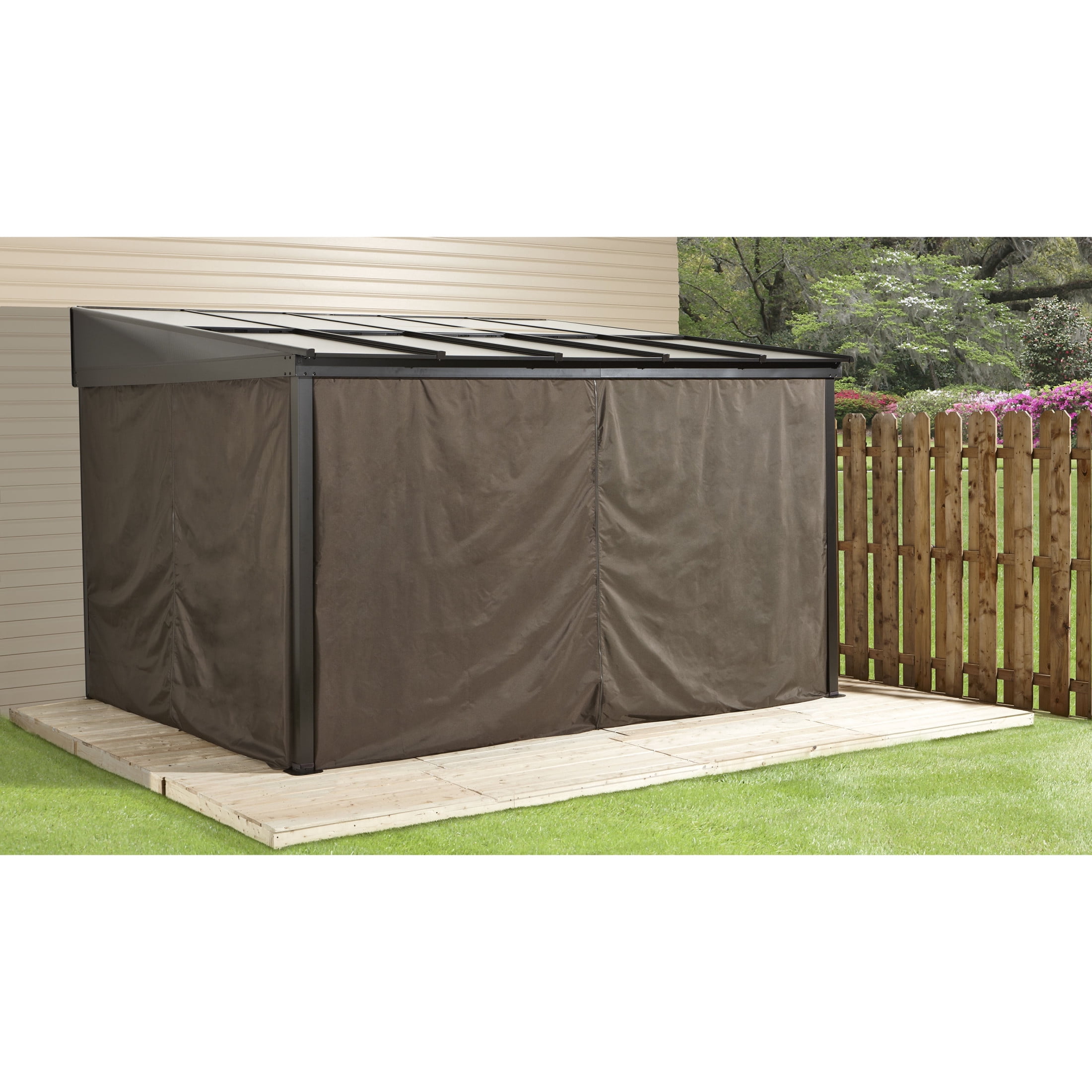 Sojag Pompano 10 x 14 x 8 ft Dark Brown Gazebo