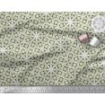 thumbnail image 3 of Soimoi Georgette Viscose Fabric Floral Block Printed Fabric 1 Yard 42 Inch Wide, 3 of 5