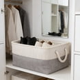 thumbnail image 4 of Panier de Rangement Pliable en Tissu pour l'Organisation de la Maison – Rangement pour Garde-Robe, Jouets et Lessive avec Poignées Robustes, 4 of 5
