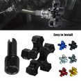 thumbnail image 2 of mmirethe 4pcs/set Efficient Performance Motorcycle Fixed Screws For High Torsion And Stress Resistance black 1Set, 2 of 6