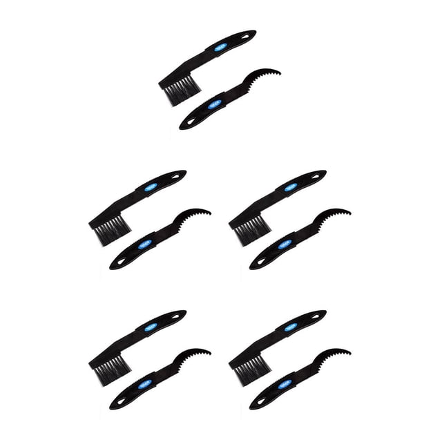 relayinert Cycling Bike Chain Wheel Cleaning Cleaner Scrubber Brush Tool Kit 22.2x7.3cm 5Set