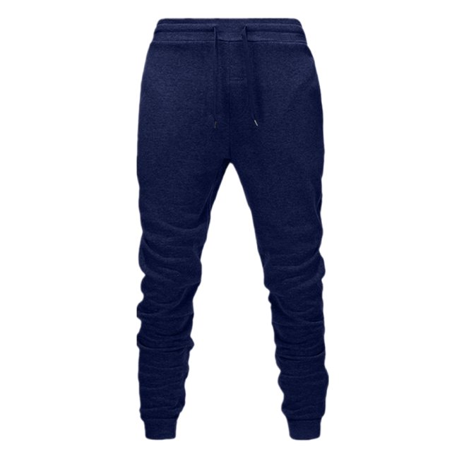 Mens Pants, Mens Solid Color Pocket Drawstring Casual Youth Versatile Sports Oversized Pants