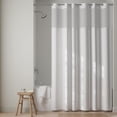 thumbnail image 1 of Zenna Home InstaCurtain Fabric Hotel Shower Curtain, White, 1 of 5