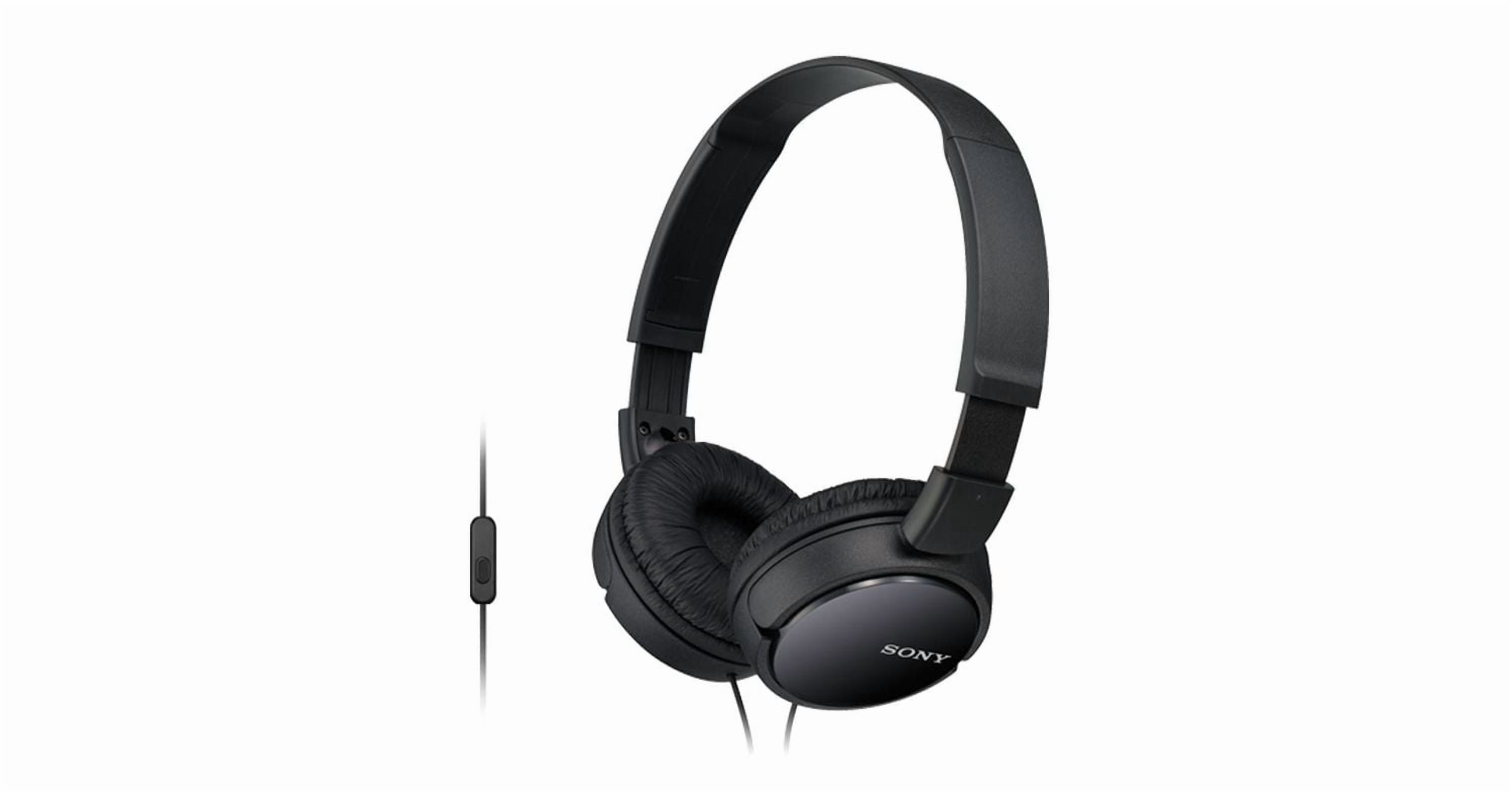SONY MDRZX110AP On-Ear Headphones with In-Line Mic And Control