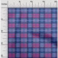 thumbnail image 1 of oneOone Polyester Lycra Fabric Madras Check Decor Fabric Printed BTY 56 Inch Wide, 1 of 3