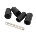 thumbnail image 3 of Nut  Remover Set,  Nut Extractor Set 17mm 19mm 21mm 22mm 1/2in Drive 5pcs  For Building For Industrial For Auto, 3 of 8