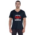 thumbnail image 1 of Inkmeso Mens Gradution Tee Shirt Proud Dad Of A Senior€ Graphic Print Tshirt For Daddy Gift, 1 of 6