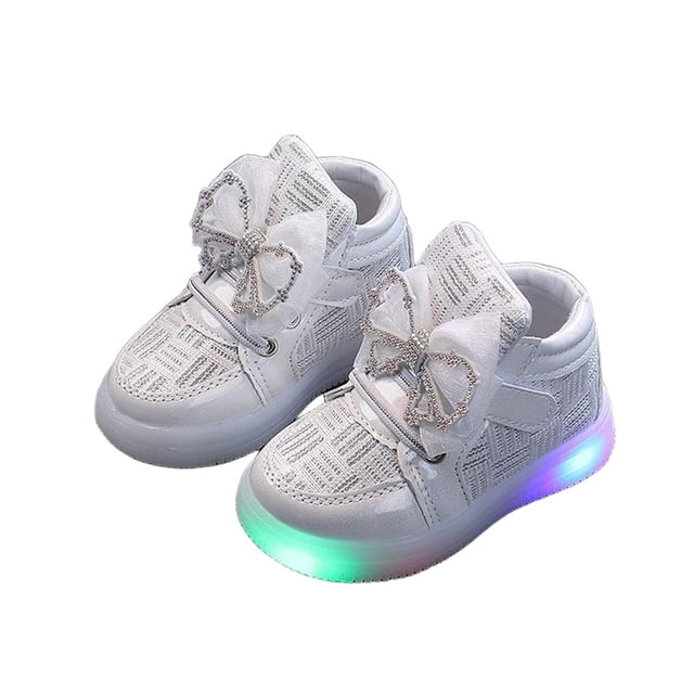 Childrens Shoes,Casual Fashionable Luminous Breathable Sports Comfortable Soft Soled