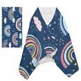 thumbnail image 4 of PRETXORVE Microfiber Beach Super Colorful Bath Sandproof Beach Blanket Multi-Purpose for Travel Swimming Pool 30x60, 4 of 7