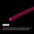thumbnail image 5 of Unique Bargains 5Pcs Replacement Fiber Optic Sight Rods, 6 Inch 0.04 Inch OD PMMA Bows Sights DIY Art Fluorescence Red, 5 of 5