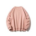 thumbnail image 3 of Hommes Décontracté Col Rond Manches Longues Pull Chandails en Molleton Blouse Couleur Unie, 3 of 4